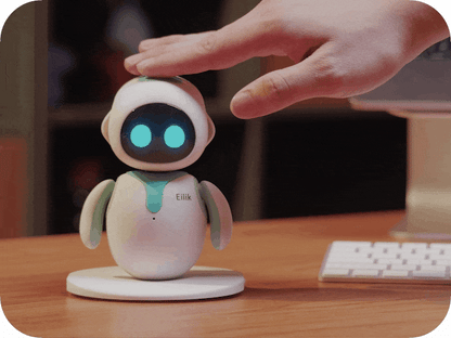 Eilik Robot de compañía emocional, interacción de voz, IA, vida Digital,  escritorio, mascota Virtual, 5 accesorios aleatorios - AliExpress